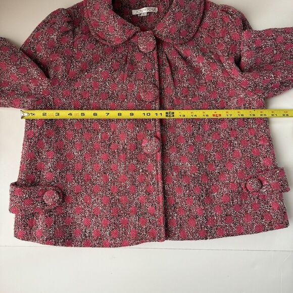 Joy Joy Cropped Jacket Size Large - Picture 6 of 12